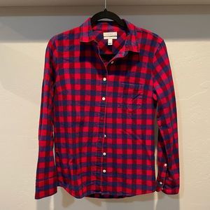 J. CREW BOY FIT WOMENS FLANNEL!